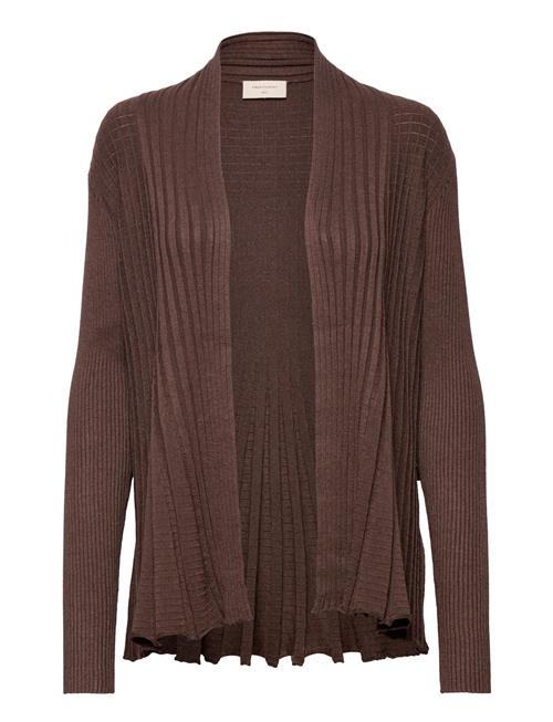 Cardigan From Freequent In A Soft Material With An Elegant Texture. The Cardigan FREE/QUENT Brown