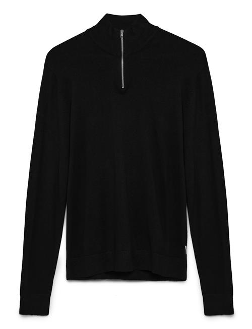 Ecovero Half Zip L/S Knit Lindbergh Black