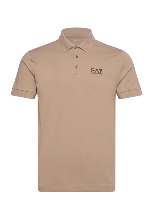 Polo Shirt EA7 Beige