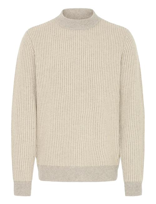 Bhbassel Crew Knit Blend Cream