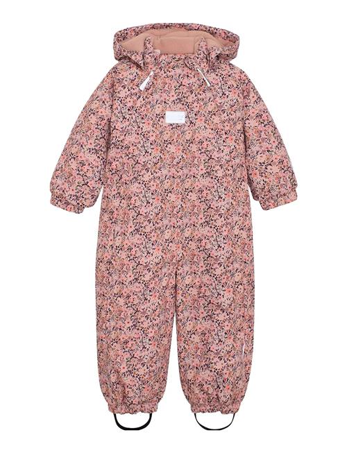 Snow Suit Aop Minymo Pink