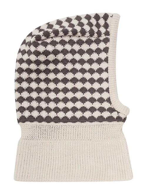 Balaclava Wool Knit Windstop Huttelihut Cream