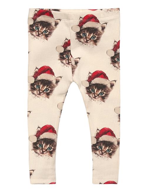 Tnsbholiday Rib Leggings The New Cream