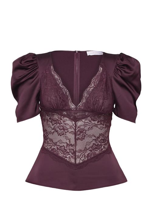 Francis Lace Top Love Lolina Burgundy