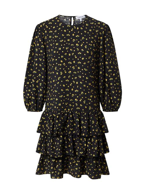 Se EDITED Kjole 'Julika'  blandingsfarvet / sort ved About You