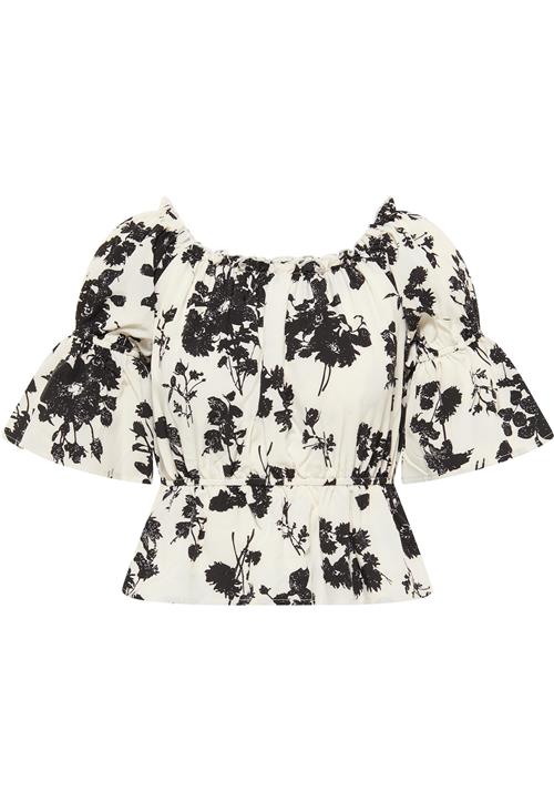 faina Bluse  sort / hvid