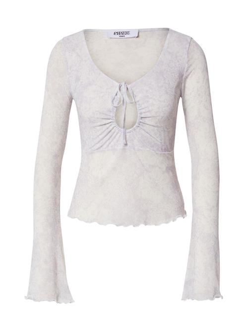 SHYX Shirts 'Heather'  pastellilla / hvid