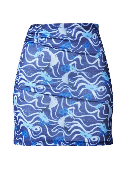 Nasty Gal Nederdel  navy / royalblå / lyseblå