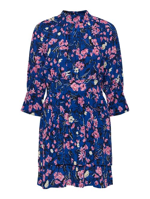 VERO MODA Kjole 'Gunna'  mørkeblå / fuchsia / rosé / sort / hvid