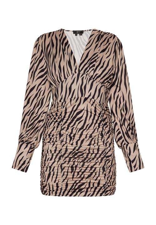 faina Kjole  beige / sort