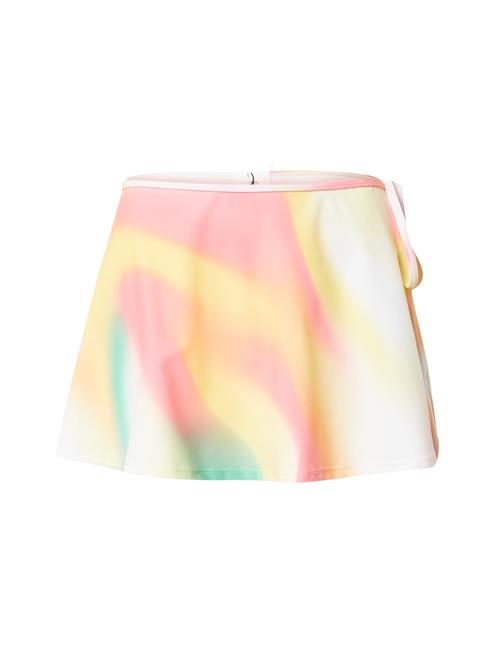 VIERVIER Nederdel 'Josie'  lysegul / lysegrøn / lys pink / hvid