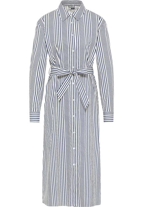 DreiMaster Maritim Blusekjole  mørkeblå / hvid