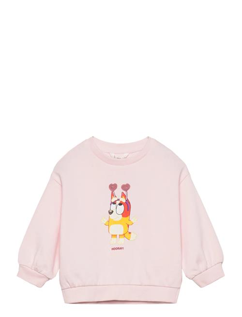 Bluey-Print Sweatshirt Mango Purple