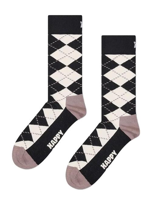Argyle Sock Happy Socks Black