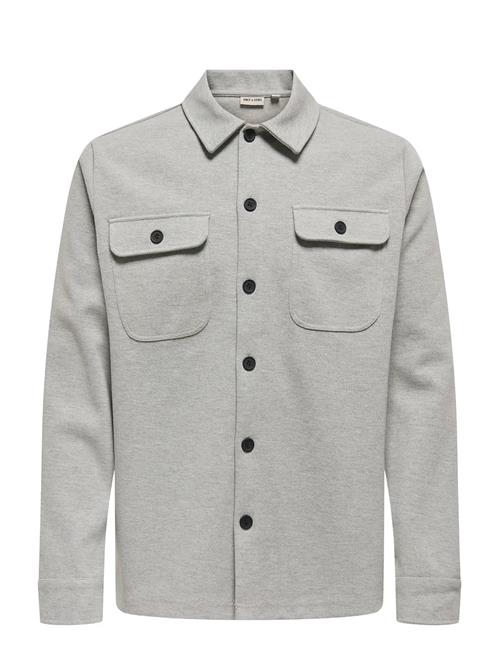 Onsnewkodyl Overshirt Sweat Noos ONLY & SONS Grey
