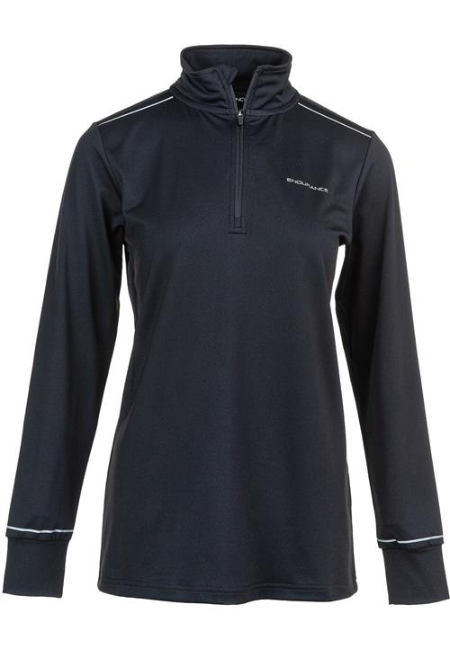 ENDURANCE Funktionsbluse 'Crinol'  grå / sort