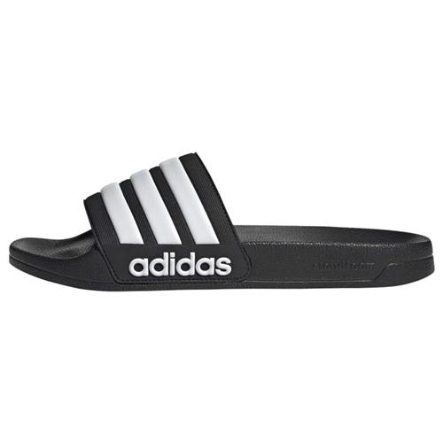 ADIDAS SPORTSWEAR Strand-/badesko 'Adilette'  sort / hvid