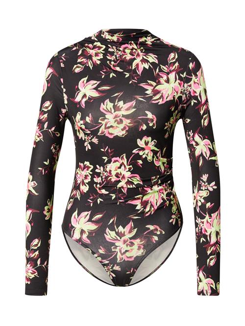 River Island Shirtbody  blandingsfarvet / sort