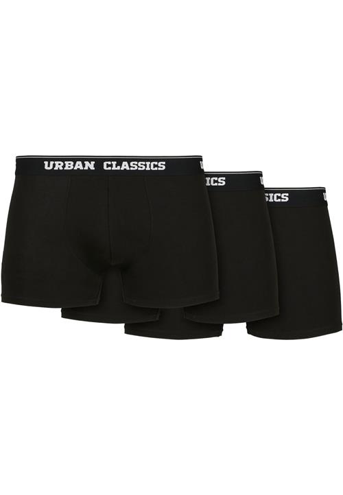 Urban Classics Boksershorts  sort / hvid