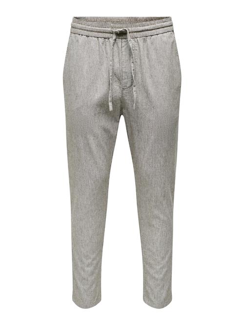 Only & Sons Bukser 'Linus'  brun / offwhite