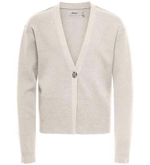 Kids Only Cardigan - Strik - Viskoseblanding - KogKatia - Birch/