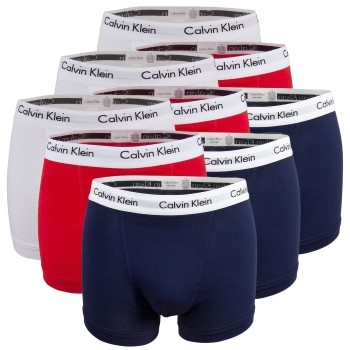 Calvin Klein 9P Cotton Stretch Trunks Flerfarvet-2 bomuld X-Small Herre