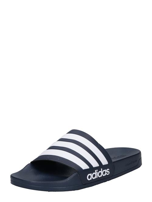 ADIDAS SPORTSWEAR Strand-/badesko 'Adilette'  mørkeblå / hvid
