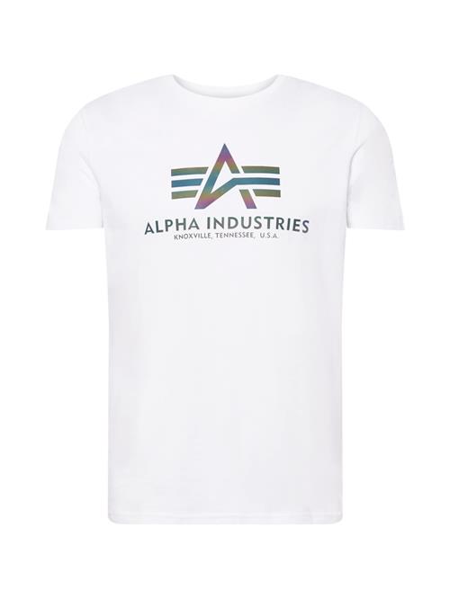 ALPHA INDUSTRIES Bluser & t-shirts  sort / hvid