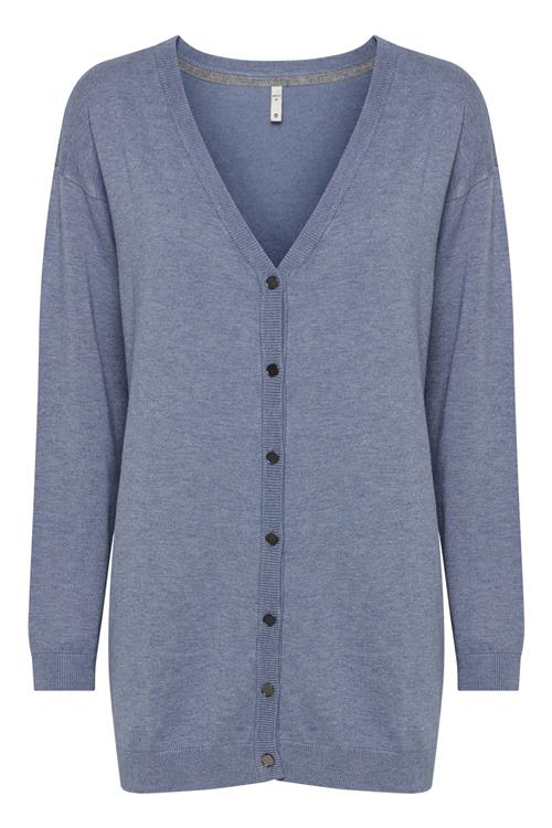 PULZ Jeans Cardigan  blå