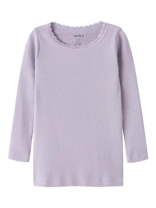 NAME IT Blonde Bluse Kab Lavender Gray