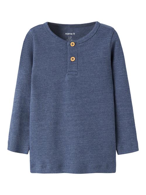 NAME IT Langærmet Bluse Kab Vintage Indigo Melange