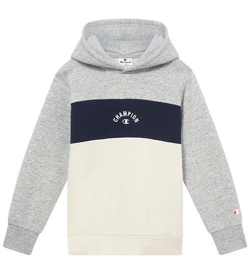 Champion Hættetrøje - New Oxford Grey Melange