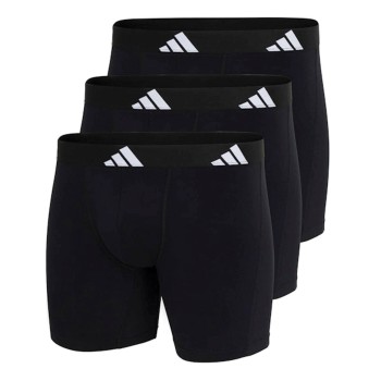 adidas 3P Active Flex Cotton Boxer Brief Sort bomuld XX-Large Herre