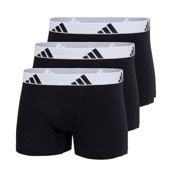 adidas 3P Active Flex Cotton Trunk Hvid/Sort bomuld X-Large Herre