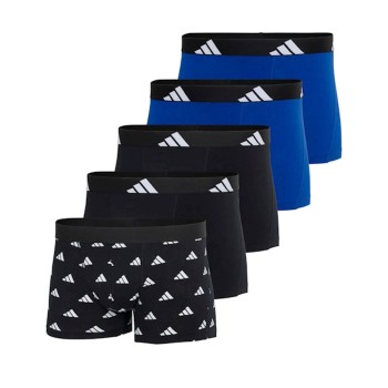 adidas 5P Active Flex Trunks Sort/Blå bomuld Large Herre