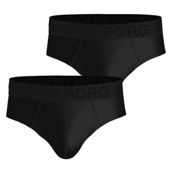 Björn Borg 2P Sports Mesh Brief Sort polyester Small Herre