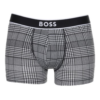BOSS 24 Print Trunk Sort bomuld Large Herre