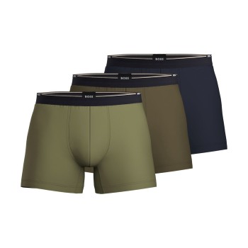 BOSS 3P Bamboo Boxer Brief Flerfarvet-2 viskose X-Large Herre