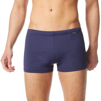 Se Bruno Banani Swim 2 0 Wave Line Marineblå polyamid X-Large Herre ved Timarco