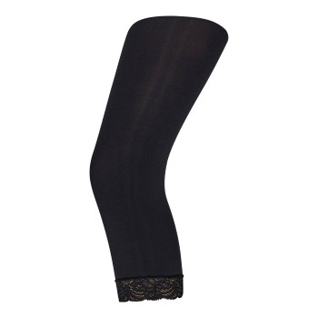 Decoy Capri Lace 60 den 3D Sort polyamid S/M Dame