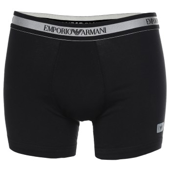 Emporio Armani Armani Cotton Stretch Boxer Brief Sort bomuld X-Large Herre