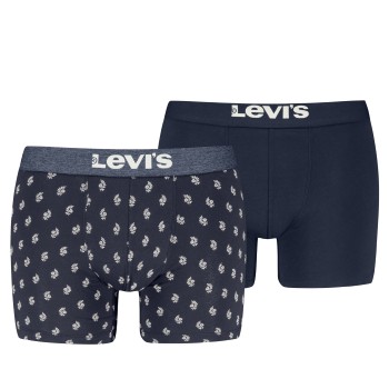 Levis 2P Denim Geo Boxer Marineblå bomuld X-Large Herre
