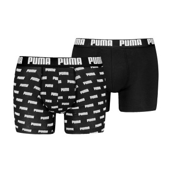 Puma 2P Everyday Aop Boxer Sort bomuld Large Herre