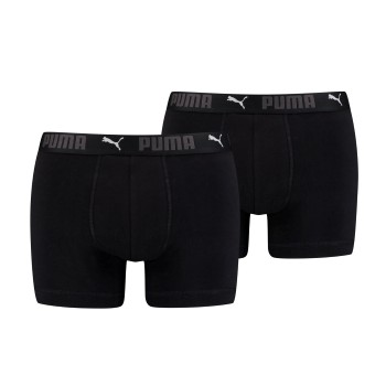 Puma 2P Sport Cotton Boxers Sort bomuld Small Herre