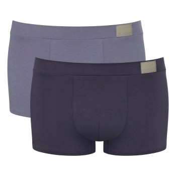 Sloggi 2P Men Go Natural Hipster Grå/Blå bomuld Medium Herre