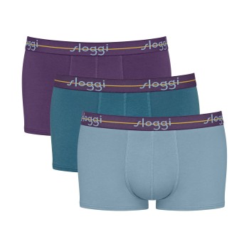 Sloggi 3P Men Start Hipster C3P Flerfarvet bomuld Large Herre