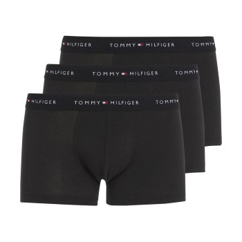 Tommy Hilfiger 3P WB Trunks Sort bomuld Large Herre