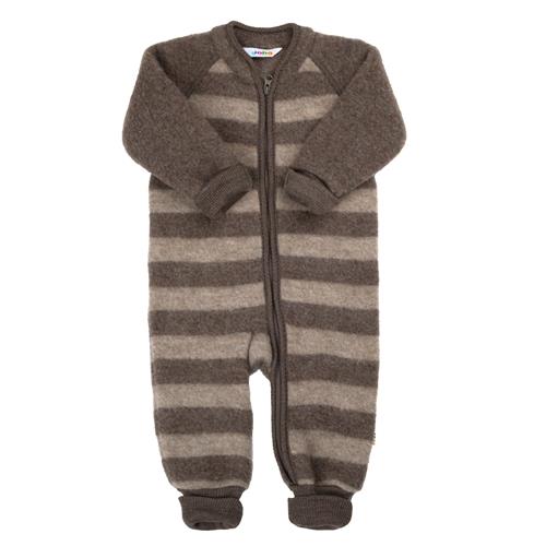 Joha Jumpsuit I Blød Uld Brown  Brown-80 cm  Brun  80 cm  mand