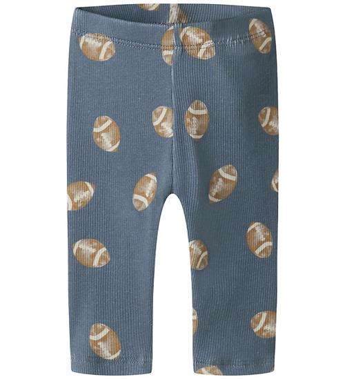 Name It Leggings - Rib - NbmSolution - Flint Stone