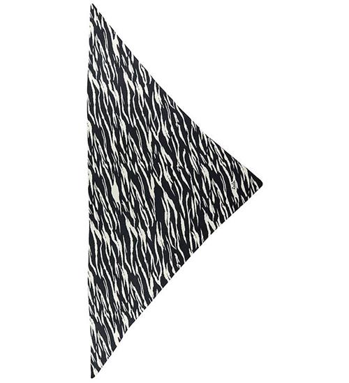 Lala Berlin Tørklæde - 162x85 - Triangel M - Black Tiger